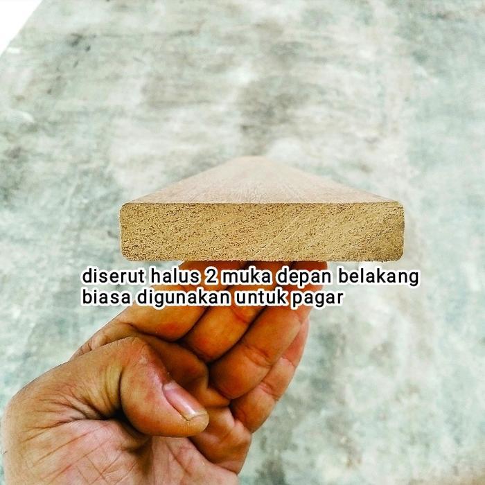 "New" Lantai Kayu Decking Bengkirai Damar Laut (HARAP KONFIRMASI DULU SEBELUM PESAN)