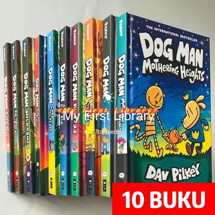 Dog Man Buku Anak buku komnik anak buku import