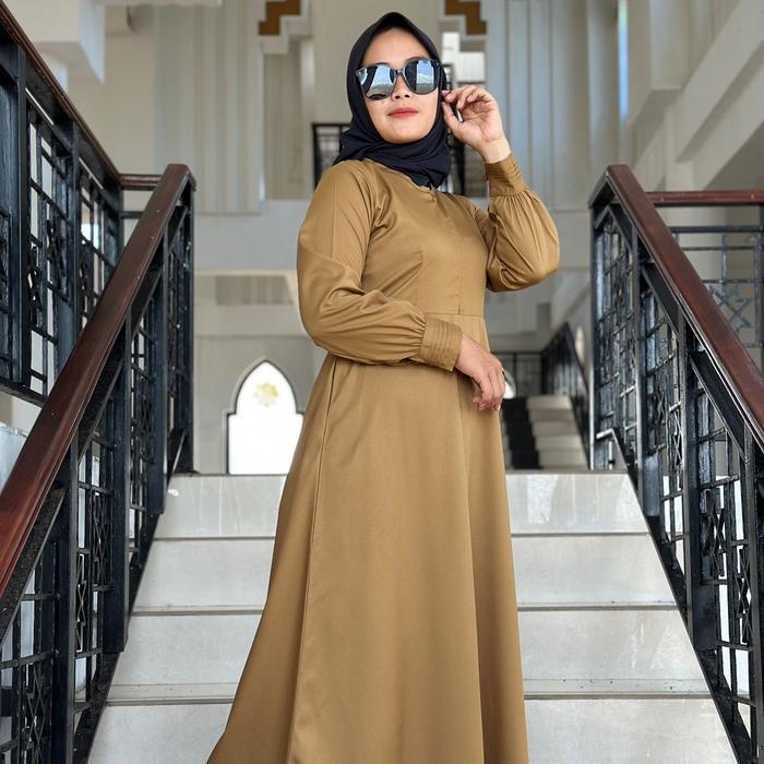 Gamis Basic Formal Polos Toyobo Terlaris