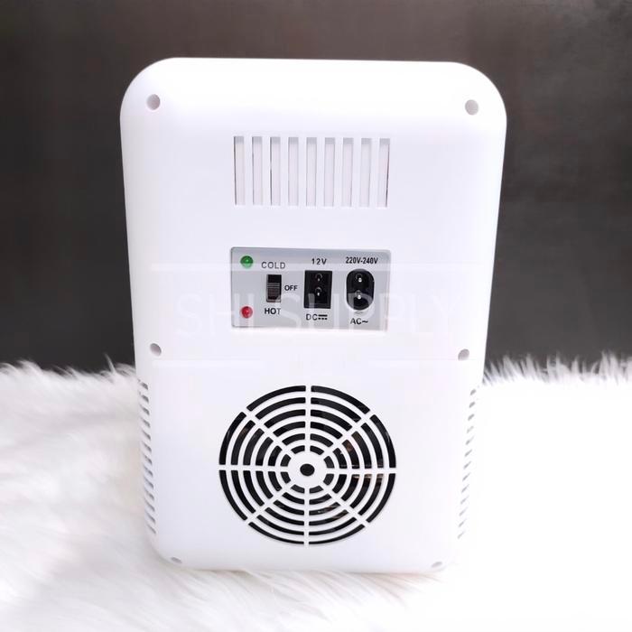 Mini Fridge 8L Skincare Mini Kulkas Kosmetik Mirror Led Sn-Zze