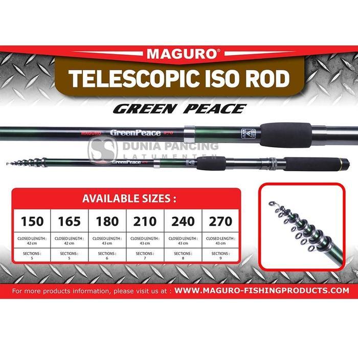 Joran Antena Maguro Greenpeace Gratis Ongkir