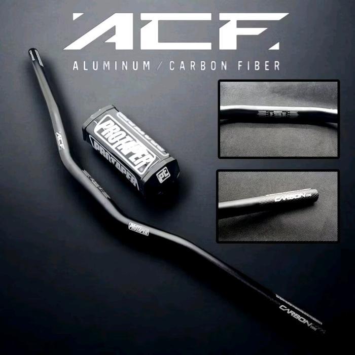 Stang Motor Handlebars Acf Aluminium Carbon Fiber Original Stang Stir Trail Enduro Cross Trabas Klx