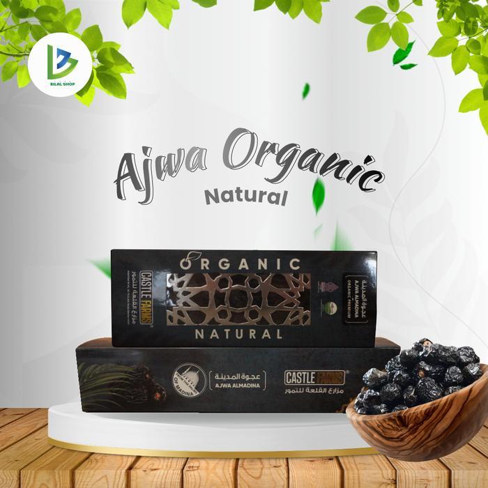 kurma Ajwa Premium Castle Farm 500g - kurma ajwa 500 g - ajwa 500g