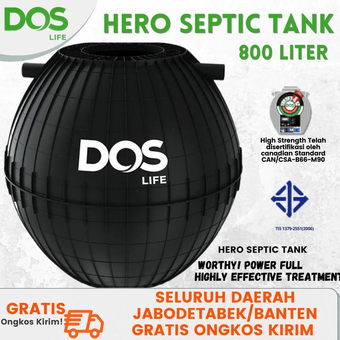Dos - Septic Tank Hero 800 Liter Tangki Septik Terbaru 