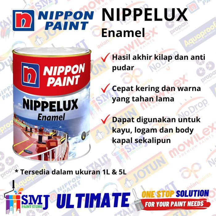 Cat kapal nippon Nippelux ENAMEL marine coating 5 Liter