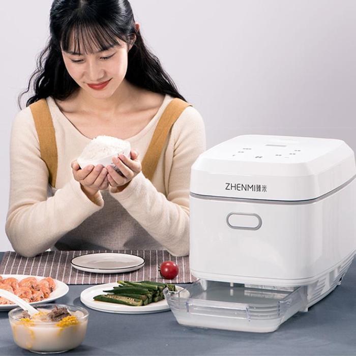 4 L Rice Cooker Home Mini Cooking Rice Cooker Smart Rice Cooker Rice Soup Separation Drain Rice