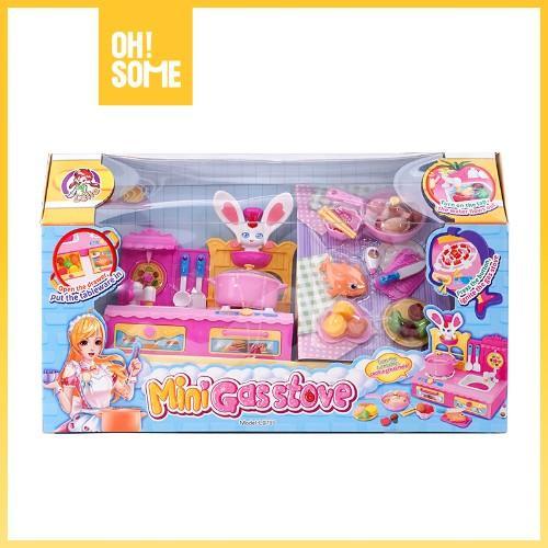 OhSome Lelia Mini Set Mainan Kompor Miniatur Toys