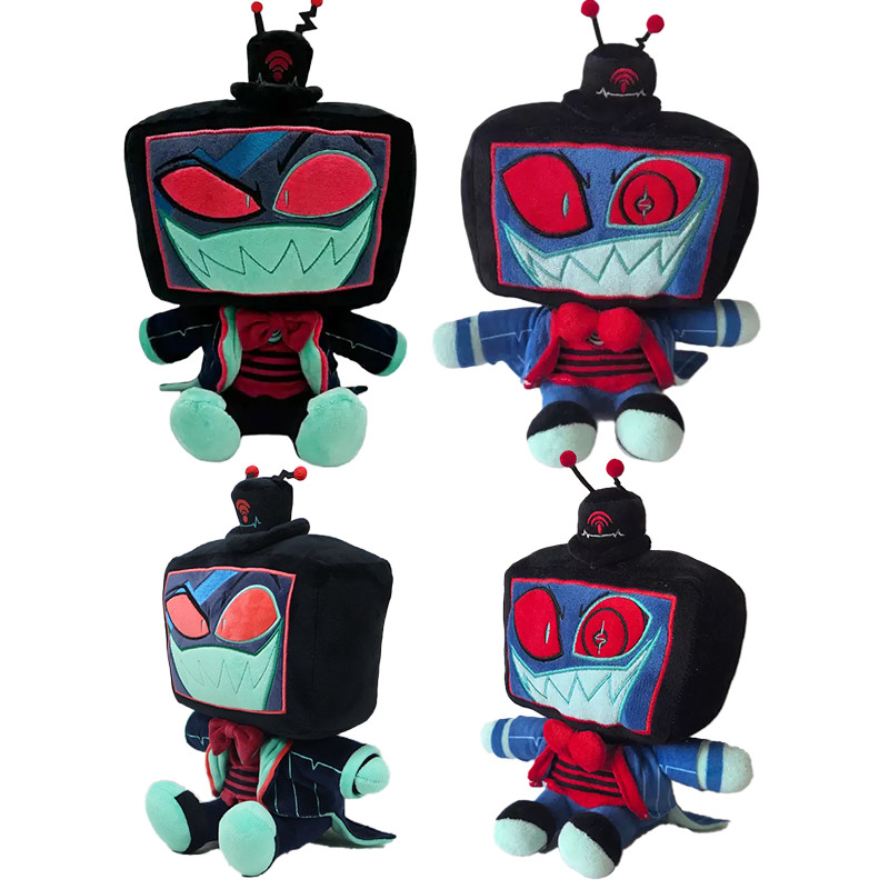 New Hazbin Hotel Plush Cute Walkers Vox TV Plush Extremely Evil Boss Merchandise Doll Gift Hell Inn