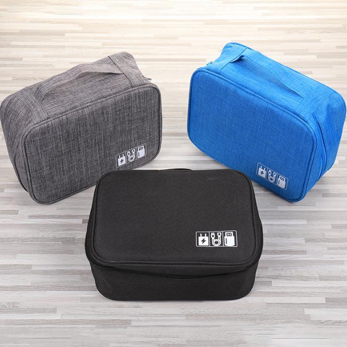 Garansi T6205 Organizer Bag Digital Travel / Pouch 2 Layer Multifungsi / Bag Digital Pouch Travel