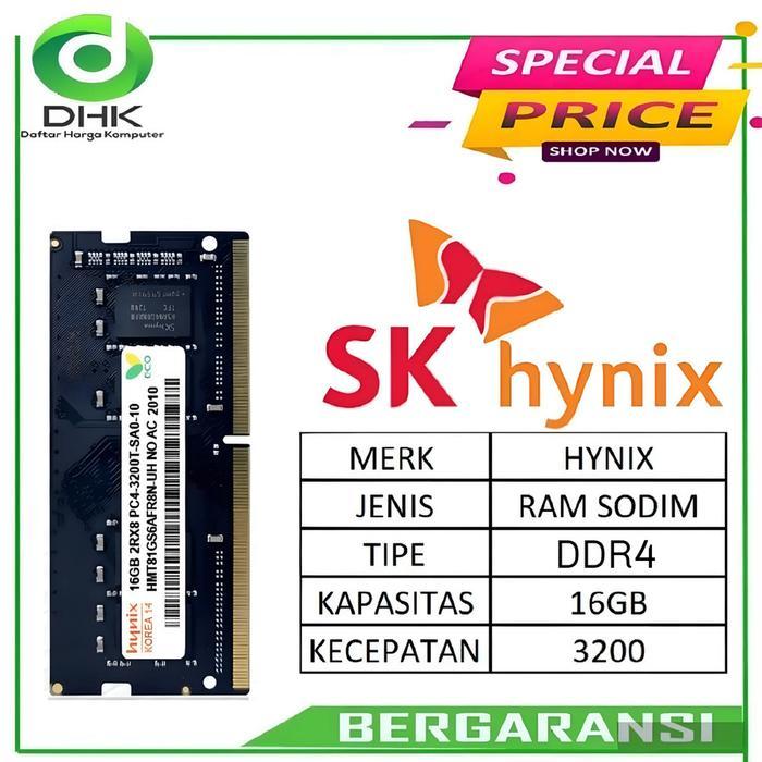 RAM SODIM DDR4 16GB HYNIX 3200
