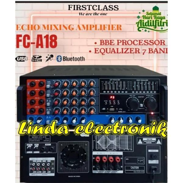 power amplifier firstclass fca18 fc a18 fca 18 original