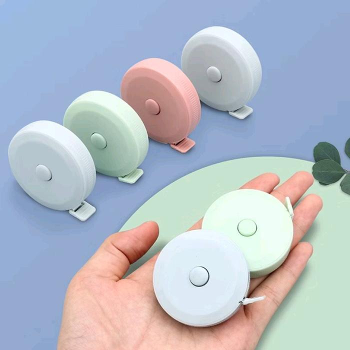 Pita Ukur Gulung Meteran Rollan Jahit Pengukur Kain