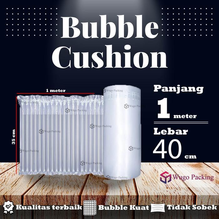 40cm Bubble Wrap Inflatable Roll Air Bag Cushion Packing (meteran)