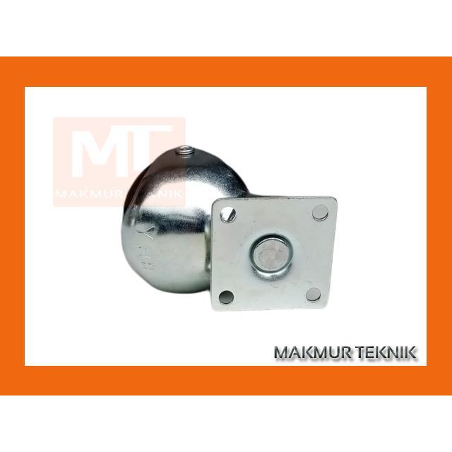 Roda Caster Bulat TG-50 Roda Troli 2 inch Hidup