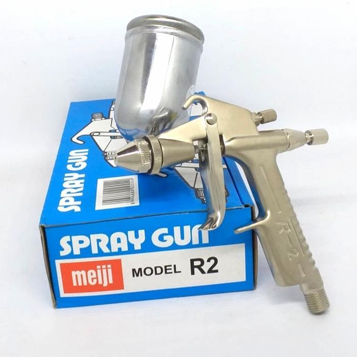 SPRAY GUN R2 MEIJI TABUNG ATAS / SPRAY GUN TABUNG ATAS MEIJI R2