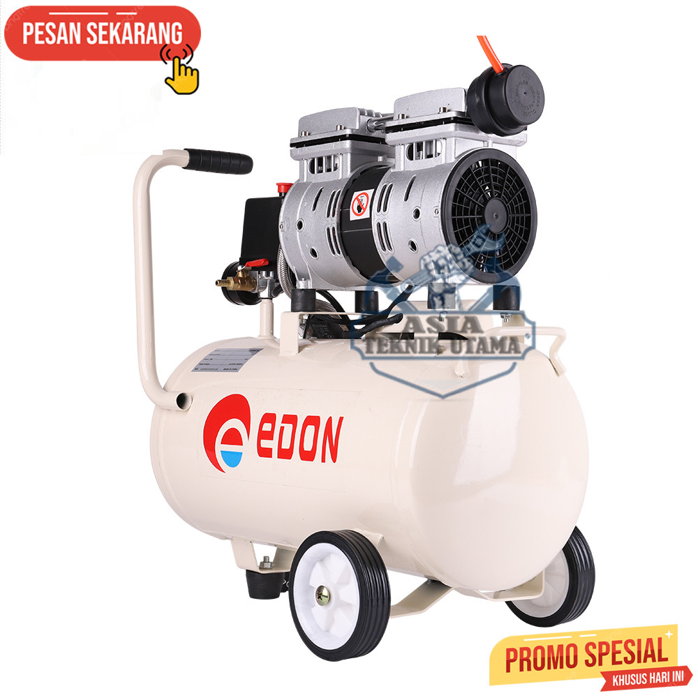 MURAH  EDON Mesin Kompresor Angin Listrik Direct Compresso 550W 25L Mesin Pompa Angin / Kompresor Ud