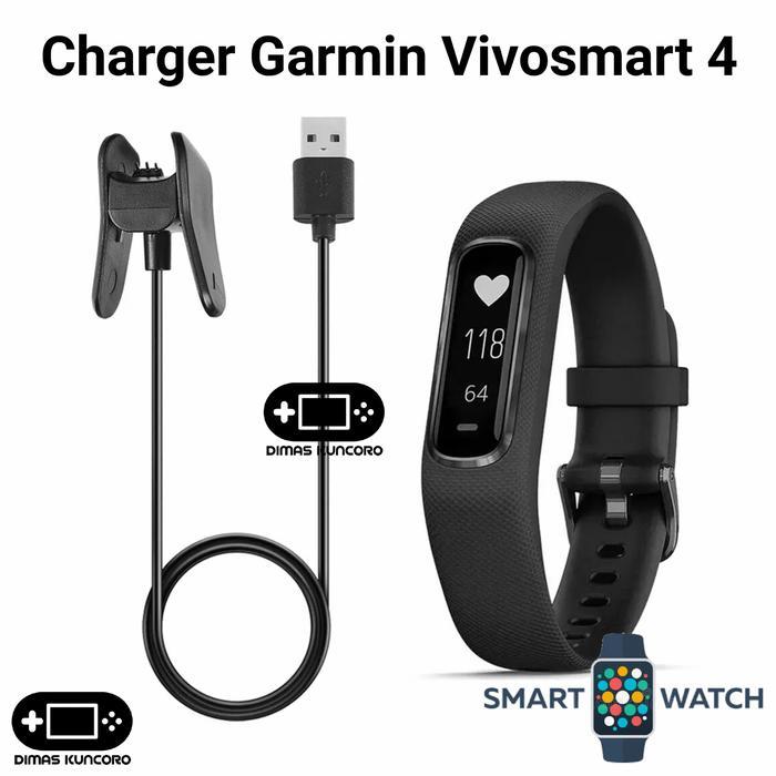 Stok Baru Charger Garmin Vivosmart 4 charging kabel cable usb smartwatch vivo smart 4