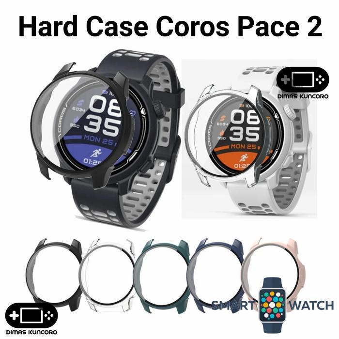 Stok Baru Hard Case Coros Pace 2 cover bumper tempered glass screen guard protector coros pace 2