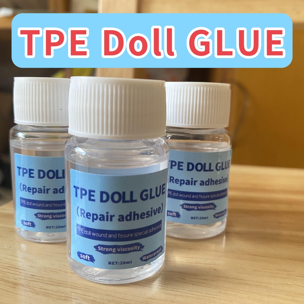 Tpe Doll Glue, Special Repair Glue for Tpe Dolls, Physical Doll Repair Agent, Non-Whitening,