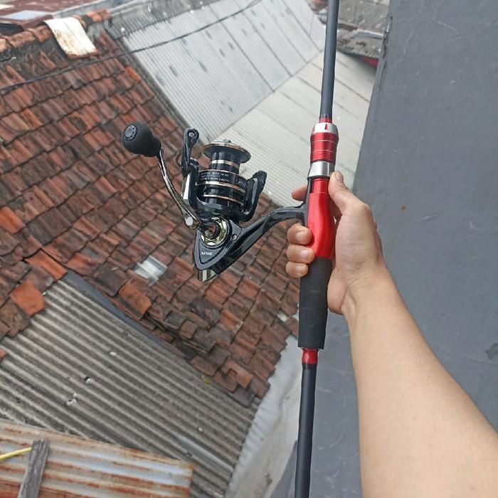 BISA E-KATALOG satu set joran reel ul spinning/casting