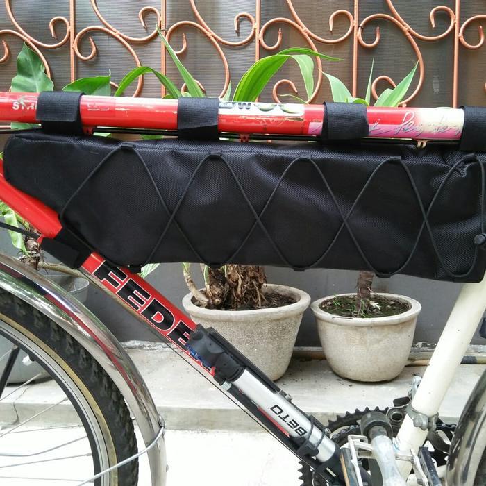 Tas Frame Sepeda Touring Roadbike Cummuter Vintage Federal Tbk