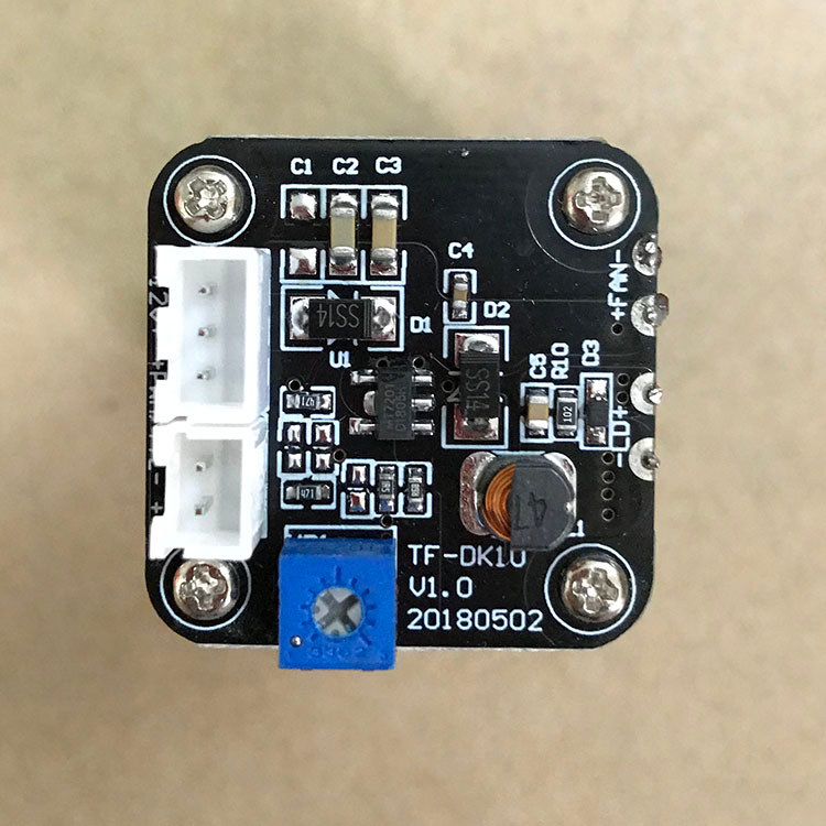 405NM BLUE PURPLE LASER HEAD WITH ADJUSTABLE FOCUS, ENGRAVING AND CUTTING LASER MODULE, TTL/PWM