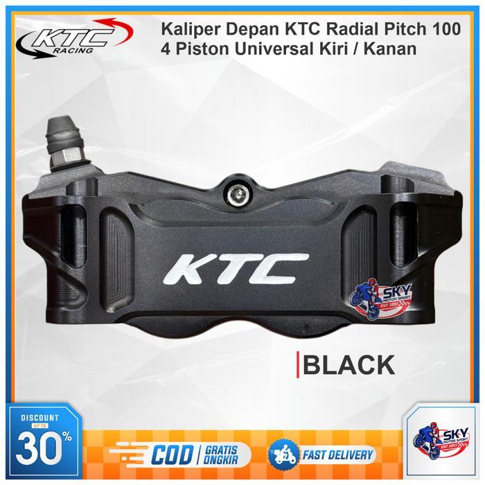Kaliper Depan KTC Racing Radial Universal Pitch 100 Kiri / Kanan Original