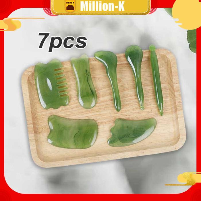 Gua Sha Board/Gua Sha Jade/Gua Sha Jade Roller/Alat Pijat Wajah