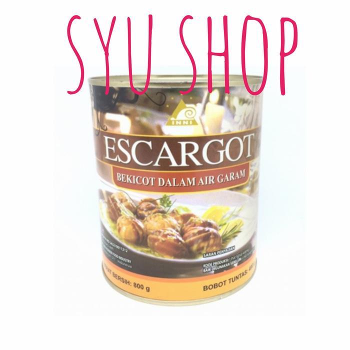 INNI SNAIL SNAILS ESCARGOT ESCARGOTS 800 GR BEKICOT KALENG