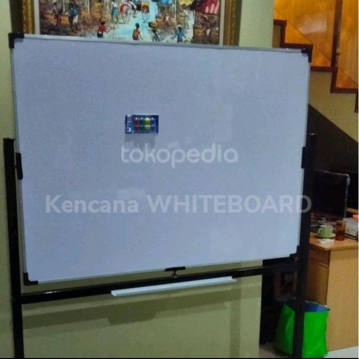 White board standing Double face