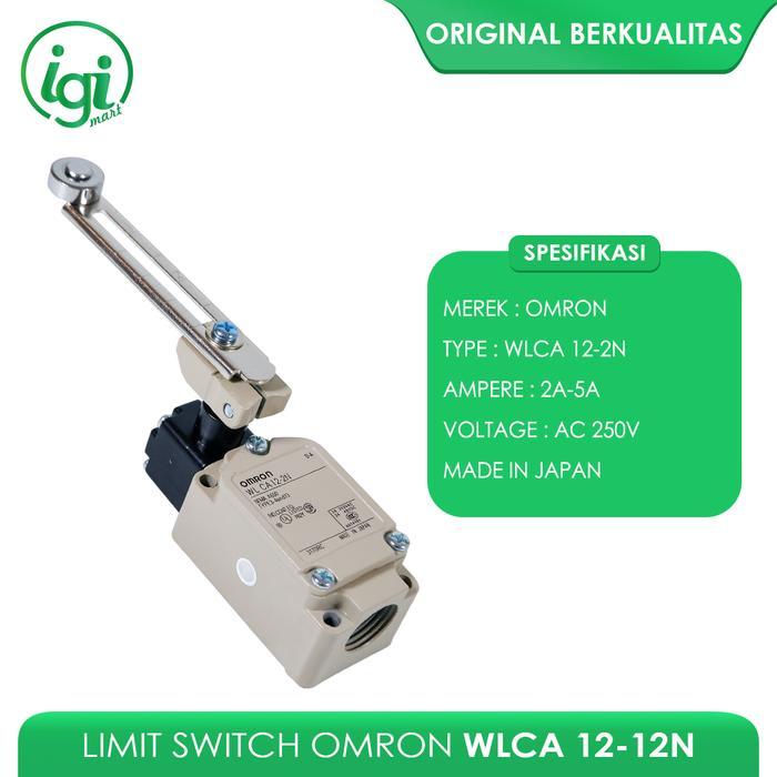 LIMIT SWITCH OMRON WLCA12-2N / LIMIT SWITCH OMR WLCA 12-2N / 12 - 2N