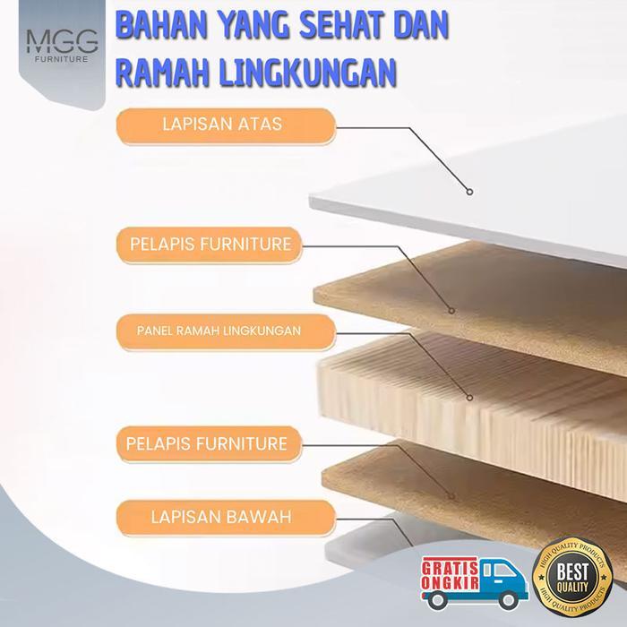 MGG FURNITURE -SET MEJA BELAJAR ANAK MEJA TULIS ANAK MEJA SEKOLAH MEJA SISWA KURSI SEKOLAH KURSI