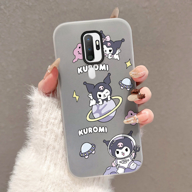 Casing Hp Untuk OPPO A5 2020 OPPO A9 2020 Case Casing Pola Kelinci Luar Angkasa Cesing HP Kasing Jel