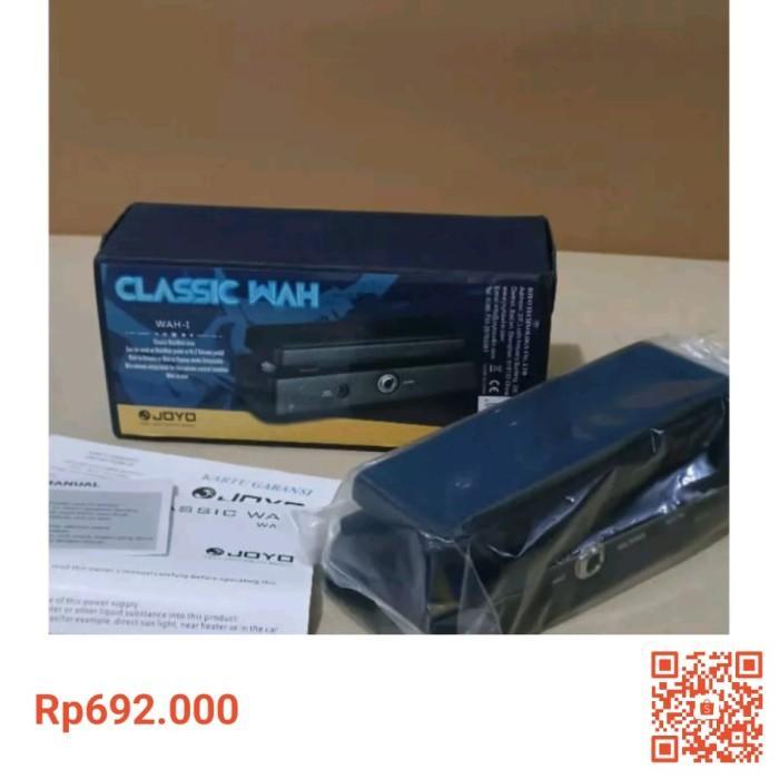 JOYO ClassicWahVolume Pedal - Dual Mode Pedal wah klasik ori