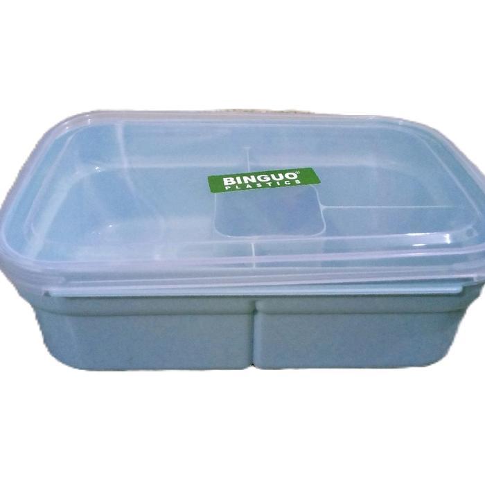 mifan/kotak makan plastik sekat 4/lunc box plastik/kotak bekal/tepak makan