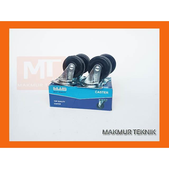 "New" Roda Caster Roda Etalase Roda Troli 2 Inch