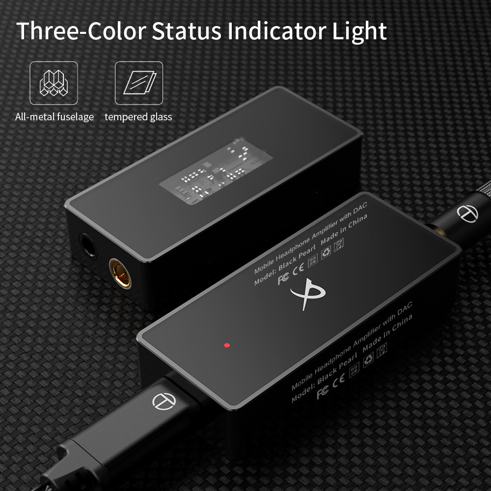 TRN Black Pearl DAC Hi-Fi DAC/Amp chip Earphone Amplifie