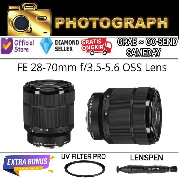 LENSA SONY FE 28-70MM F3.5-5.6 / FE 28-70MM / SONY FE 28-70MM F3.5-5.6 / KIT FE 28-70