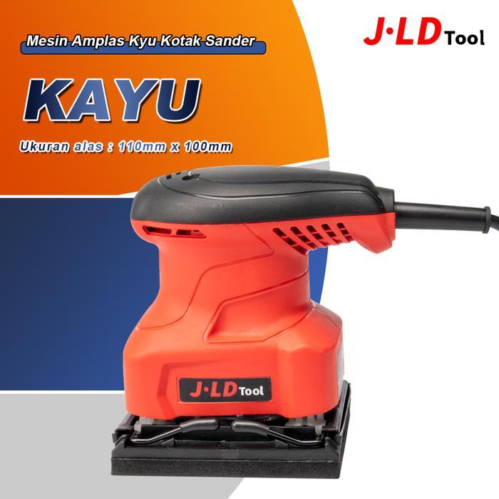 Krisbow Modern - Jld Mesin Amplas Kyu Kotak Sander 220W Mesin Amplas Tembok Electric Sander J5410