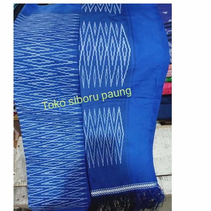 Terbaru Best Quality 100% Original Sarung Sibolang Rasta Biru Elektrik