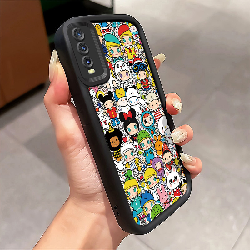 Casing Hp Untuk VIVO Y20 Y20s Y20i Y20T Y12s Y12a Y30G Y11s Case Gaya Blind Box dengan Karakter Terk