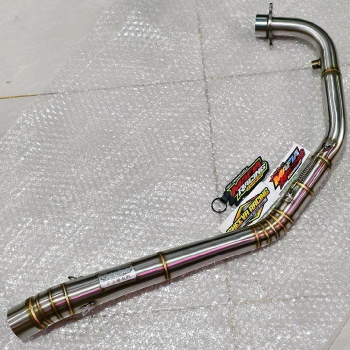 Header Knalpot Sonic Supra Gtr Model Roadrace Wajib Ub Motorcycle