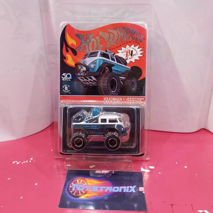 hotwheels hot wheels volkswagen t1 rockster