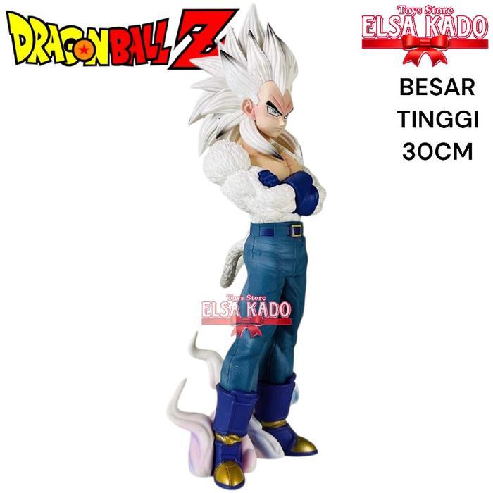 Action Figure Dragon Ball Gt Vegeta Super Saiyan 4 & Super Saiyan 5 Bejita Ssj4 / Ssj5 Besar Tinggi