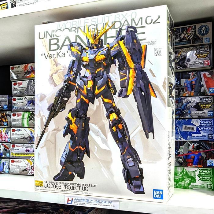 Ready MG Banshee Ver Ka Bandai Modelkit Plamo