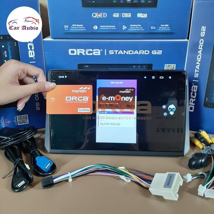 Ready Head Unit Android Ram 4 Gb / 128 Gb XPANDER ANDROID ORCA G3