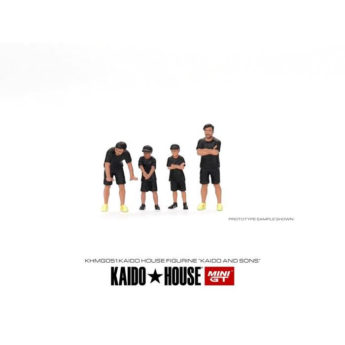 Ready KHMG051 MINIGT KAIDO HOUSE FIGURINE KAIDO & SONS DIECAST FIGURE