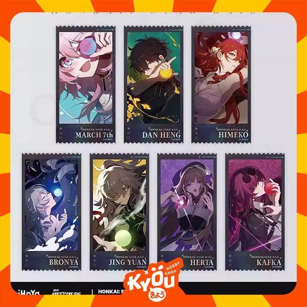 [Set Of 7] Honkai: Star Rail Laser Ticket Set