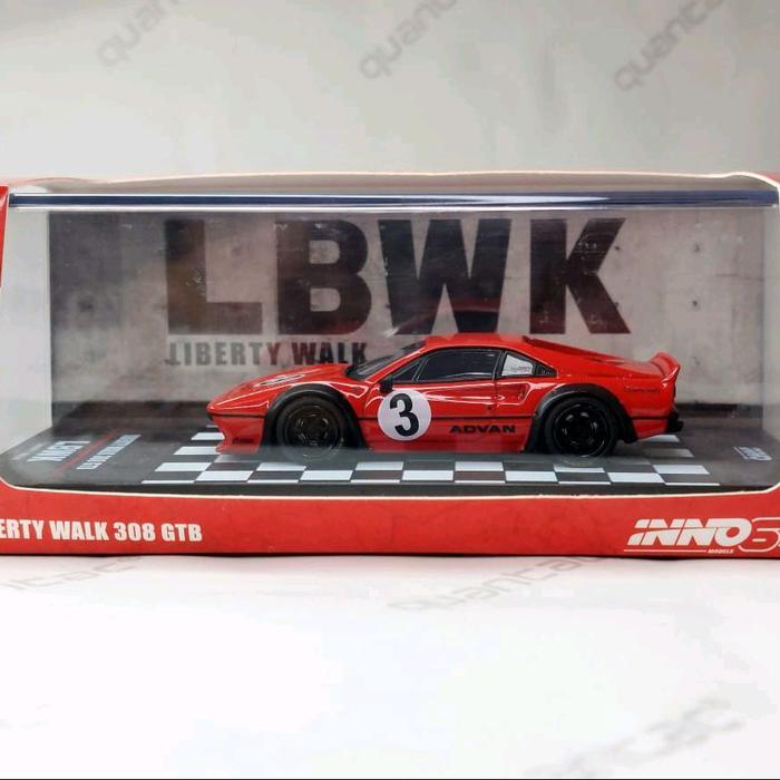 Inno64 LB Works Ferrari 308 GTB LBWK Red