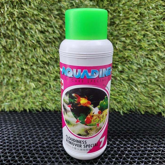 penjernih air aquarium sumur kolam ikan hias aquascape aquadine 200ml